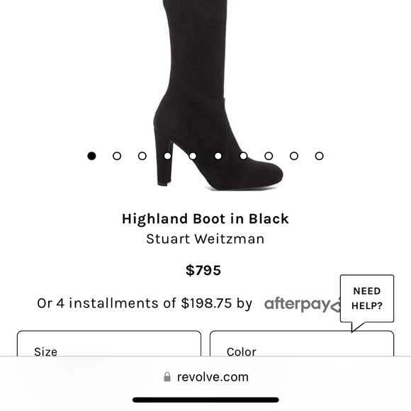 Stuart weitzman Highland Boots - Picture 1 of 3